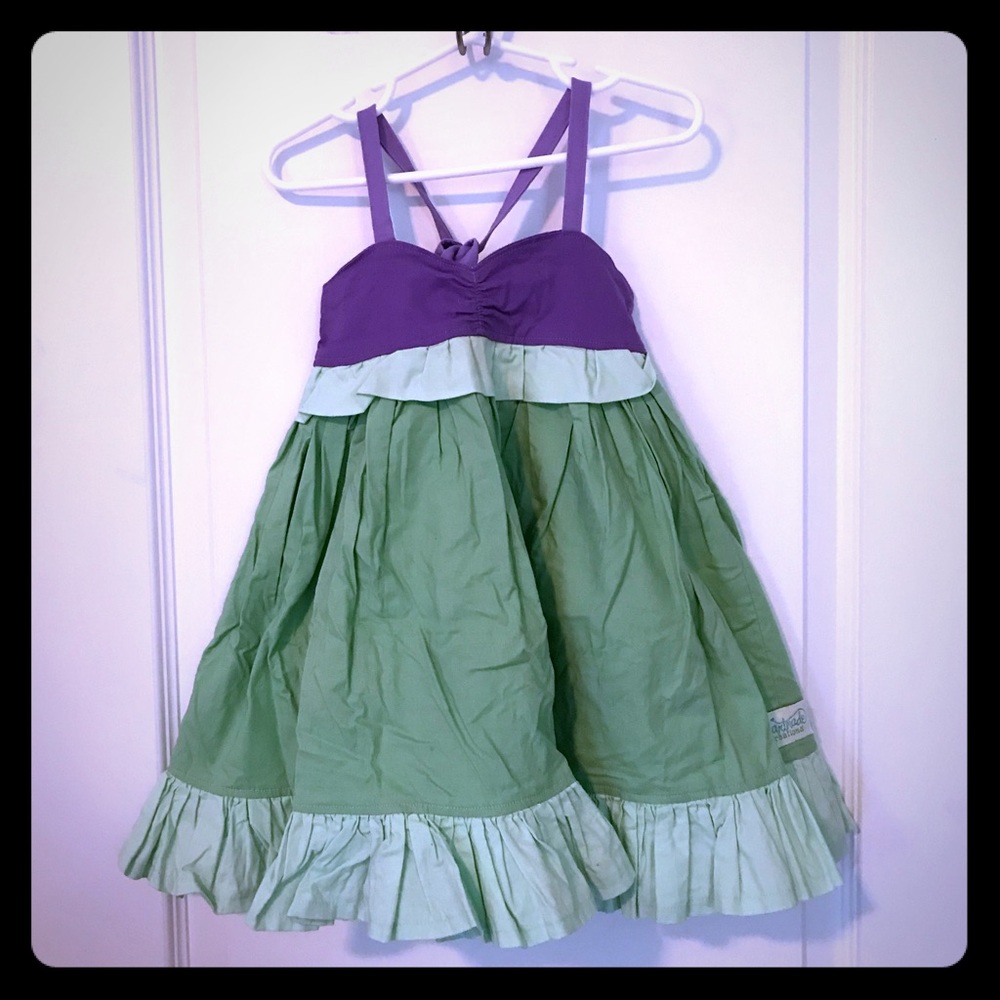 3t Ariel inspired custom dress